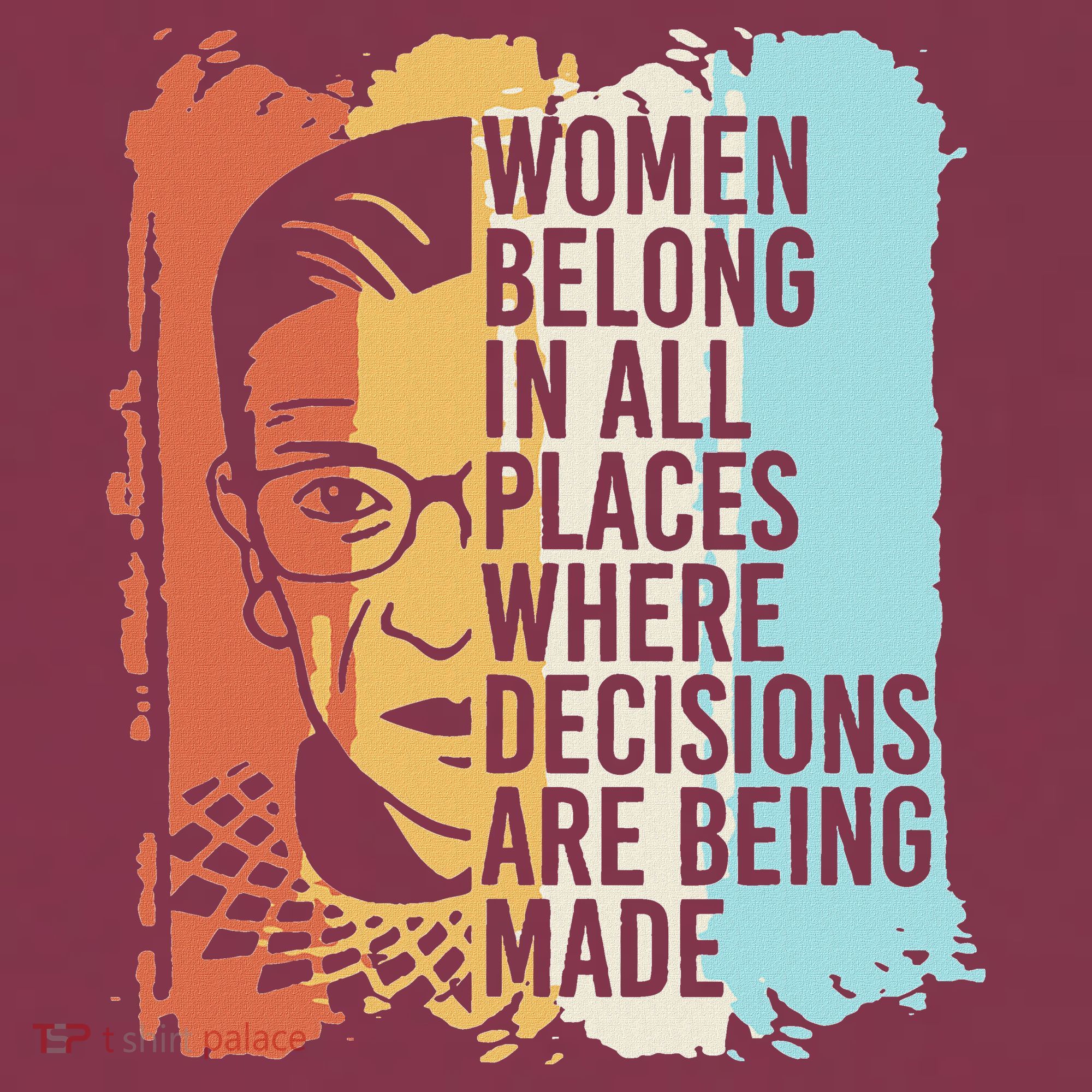 Rbg Ruth Bader Ginsburg Feminist Political Gift 16oz Travel Tumbler