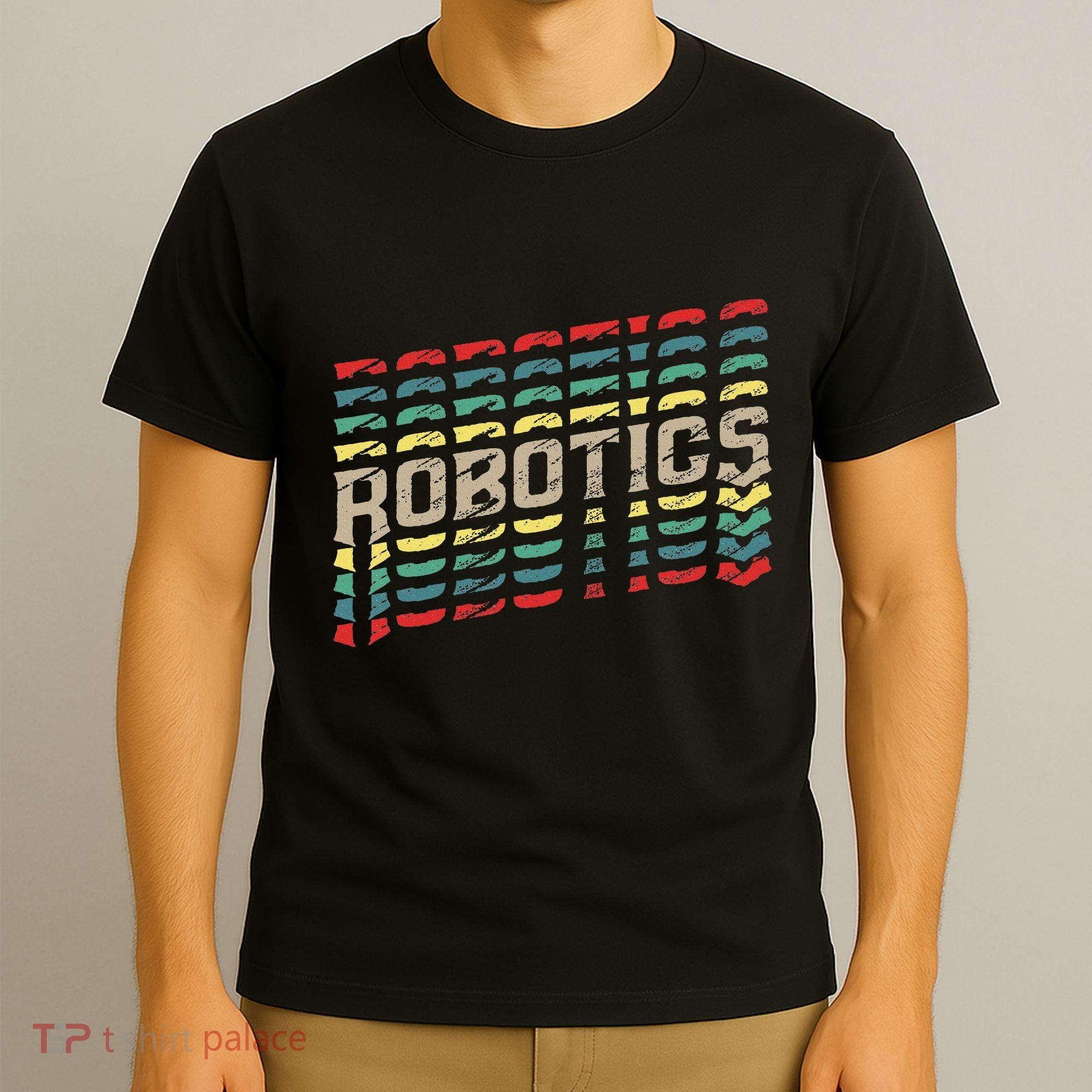 Robotics Robot Builder Engineer Engineering Cyborg T-Shirt