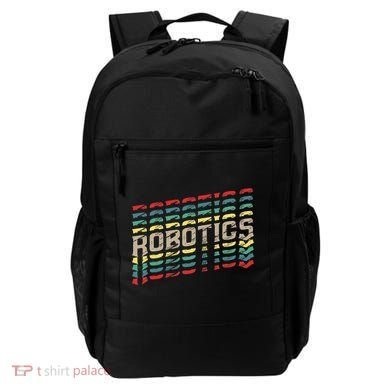 Robotics Robot Builder Engineer Engineering Cyborg Backpack