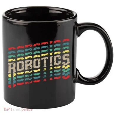 Robotics Robot Builder Engineer Engineering Cyborg 11oz C Handle Ceramic Mug