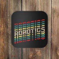 Robotics Robot Builder Engineer Engineering Cyborg Coaster thumb 0