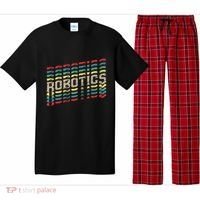 Robotics Robot Builder Engineer Engineering Cyborg Pajama Set thumb 0