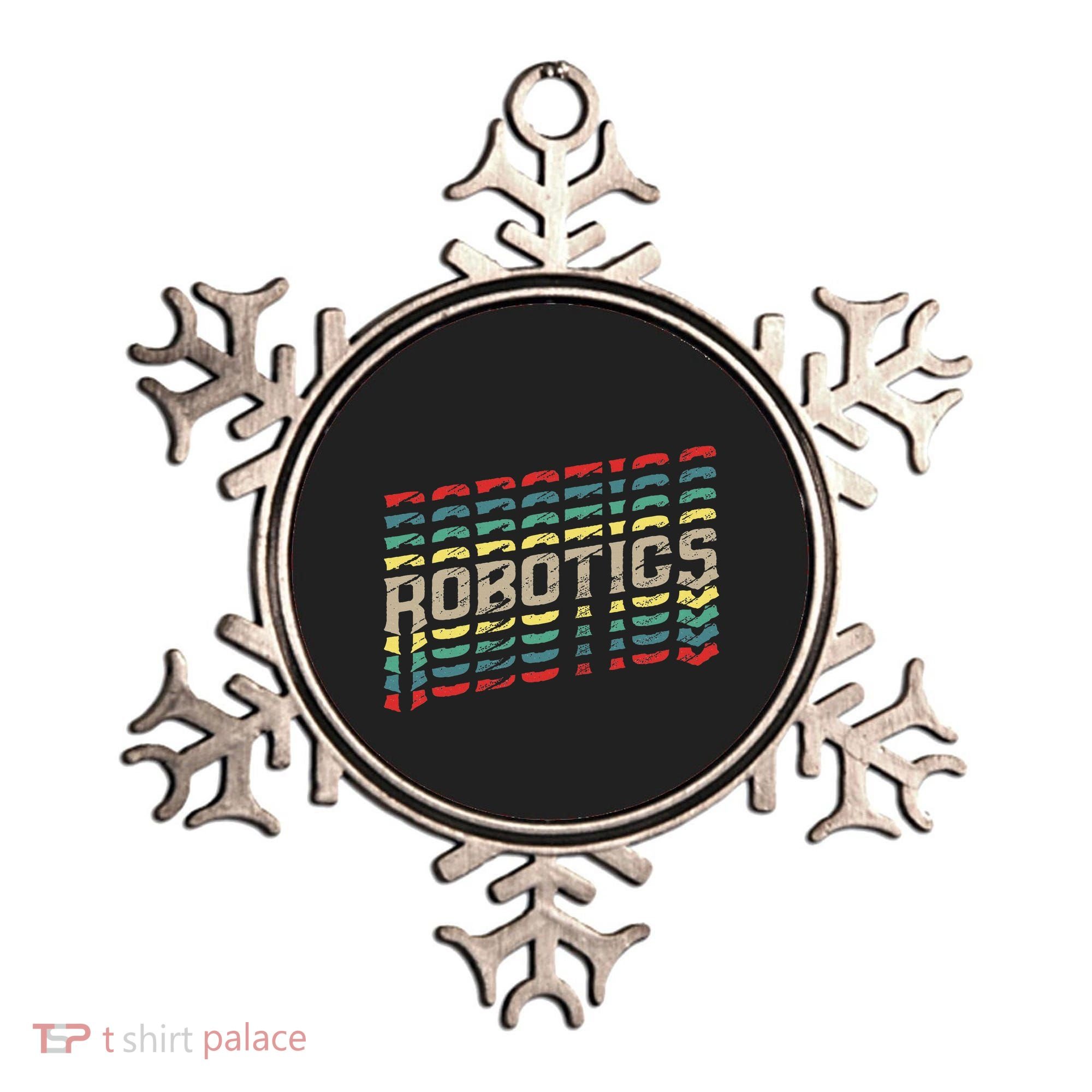 Robotics Robot Builder Engineer Engineering Cyborg Ornament