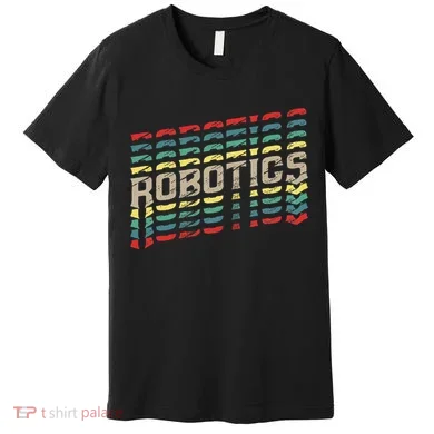 Robotics Robot Builder Engineer Engineering Cyborg Premium T-Shirt