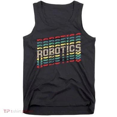 Robotics Robot Builder Engineer Engineering Cyborg Tank Top