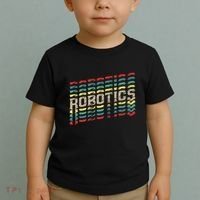 Robotics Robot Builder Engineer Engineering Cyborg Toddler T-Shirt thumb 2