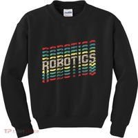 Robotics Robot Builder Engineer Engineering Cyborg Kids Sweatshirt thumb 0