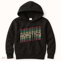 Robotics Robot Builder Engineer Engineering Cyborg Kids Hoodie thumb 0