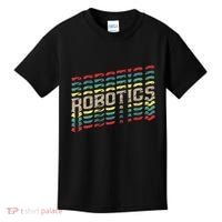 Robotics Robot Builder Engineer Engineering Cyborg Kids T-Shirt thumb 0