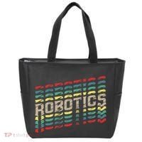 Robotics Robot Builder Engineer Engineering Cyborg Tote Bag thumb 0