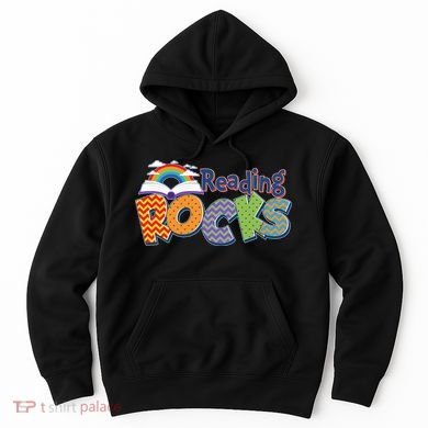Reading Rocks Book Lover Reading Fan Hoodie