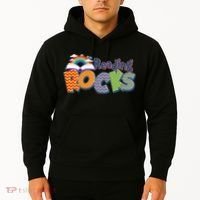 Reading Rocks Book Lover Reading Fan Hoodie thumb 2