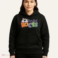 Reading Rocks Book Lover Reading Fan Hoodie thumb 5