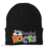 Reading Rocks Book Lover Reading Fan Beanie thumb 0