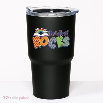 Reading Rocks Book Lover Reading Fan Tumbler