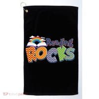 Reading Rocks Book Lover Reading Fan Golf Towel thumb 0