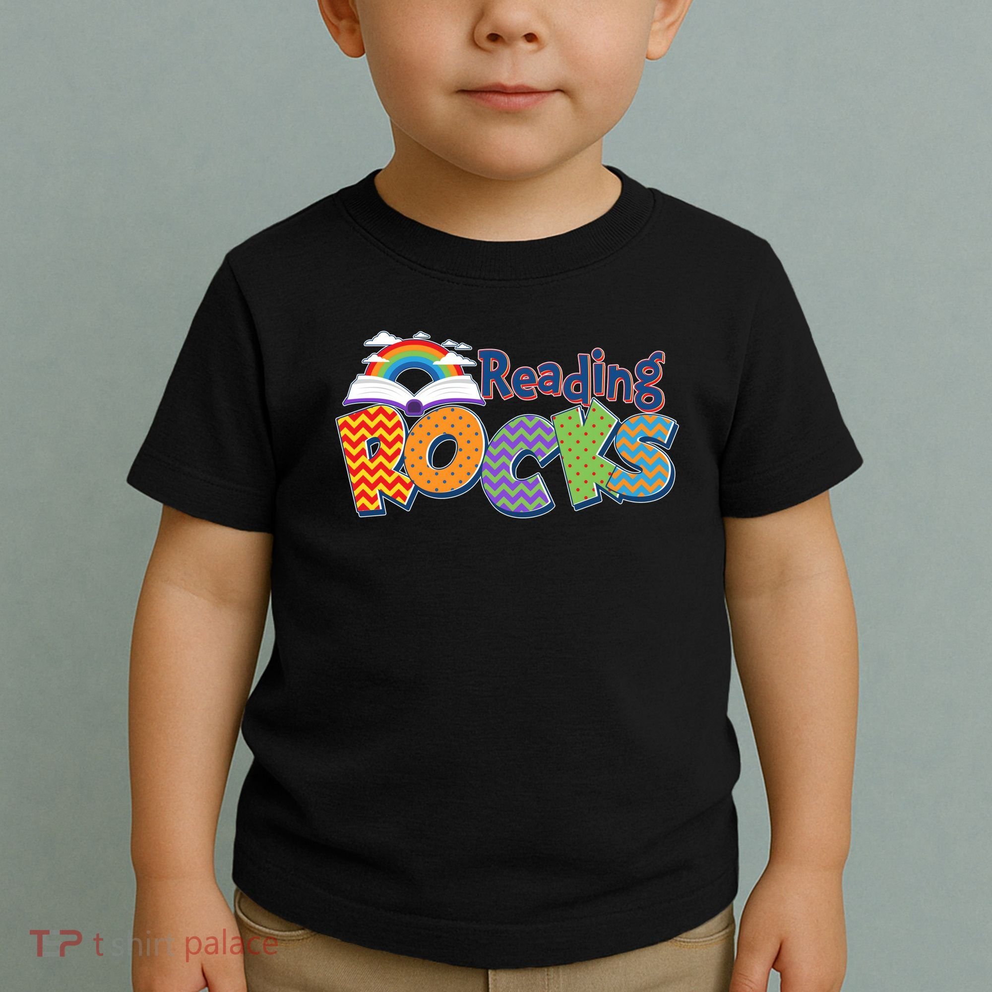 Reading Rocks Book Lover Reading Fan Toddler T-Shirt