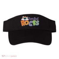 Reading Rocks Book Lover Reading Fan Visor thumb 0