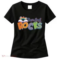 Reading Rocks Book Lover Reading Fan Women's T-Shirt thumb 0