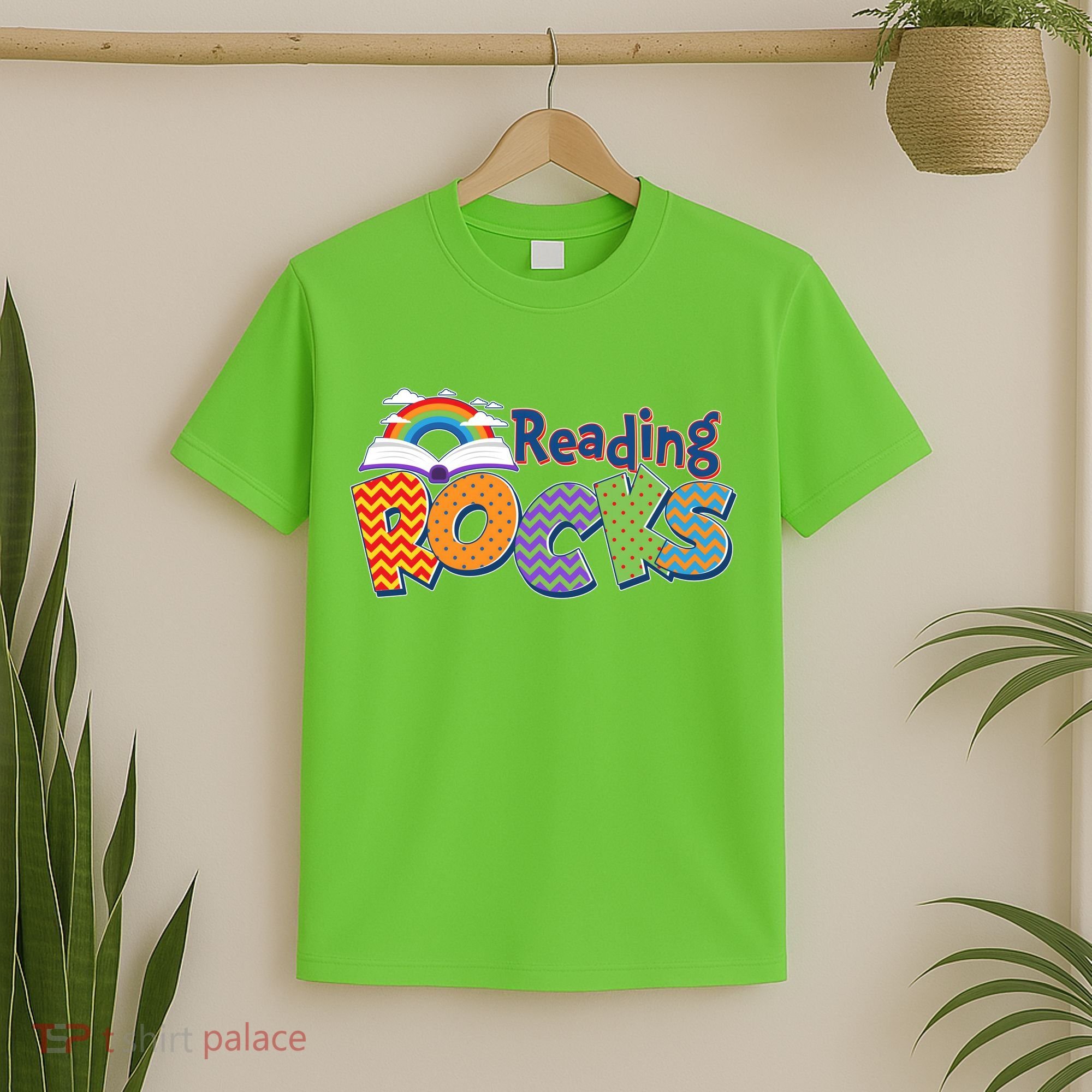 Reading Rocks Book Lover Reading Fan T-Shirt