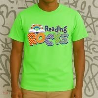 Reading Rocks Book Lover Reading Fan T-Shirt thumb 3