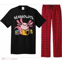 Readsolotl Read Books Lover Axolotl Pajama Set thumb 0