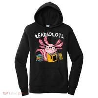 Readsolotl Read Books Lover Axolotl Women's Hoodie thumb 0
