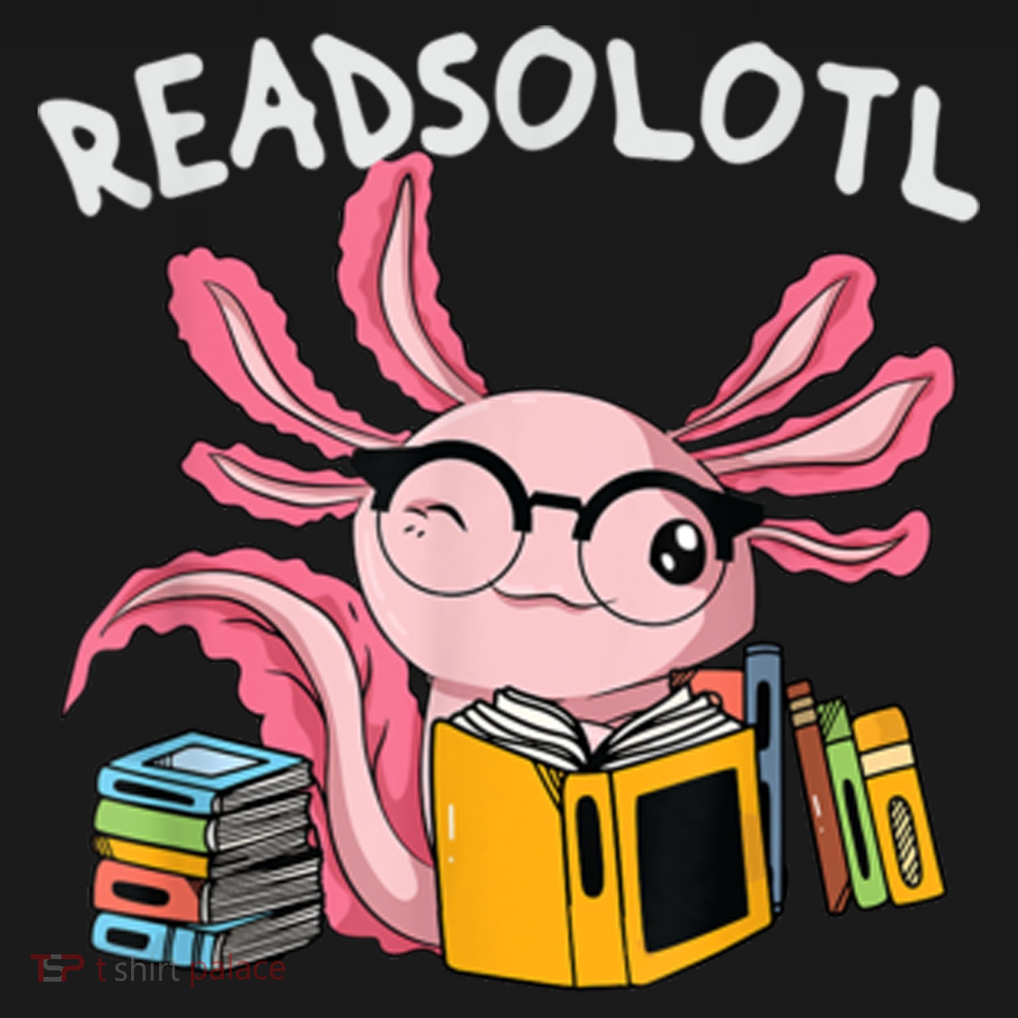 Readsolotl Read Books Lover Axolotl Ornament