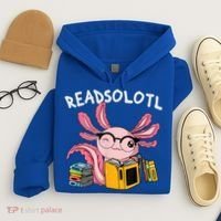 Readsolotl Read Books Lover Axolotl Hoodie thumb 4