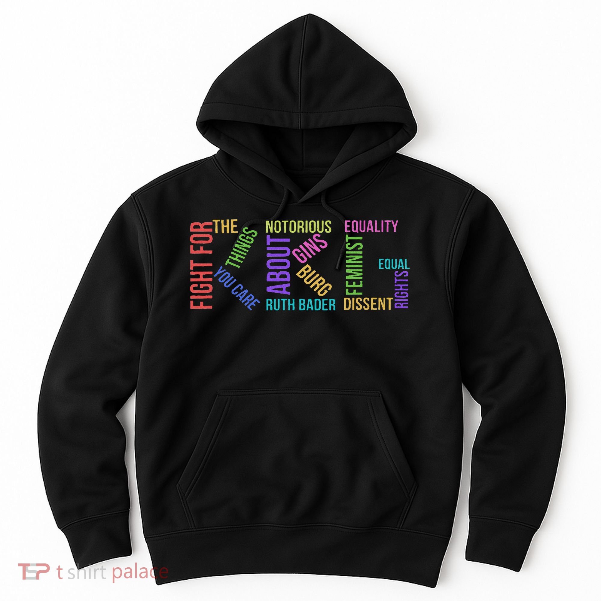 Rbg Ruth Bader Ginsburg Political Feminist Gift Hoodie