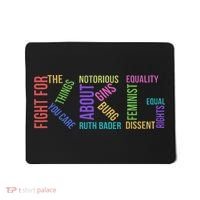 Rbg Ruth Bader Ginsburg Political Feminist Gift Mousepad thumb 0