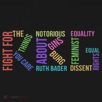 Rbg Ruth Bader Ginsburg Political Feminist Gift Mousepad thumb 1