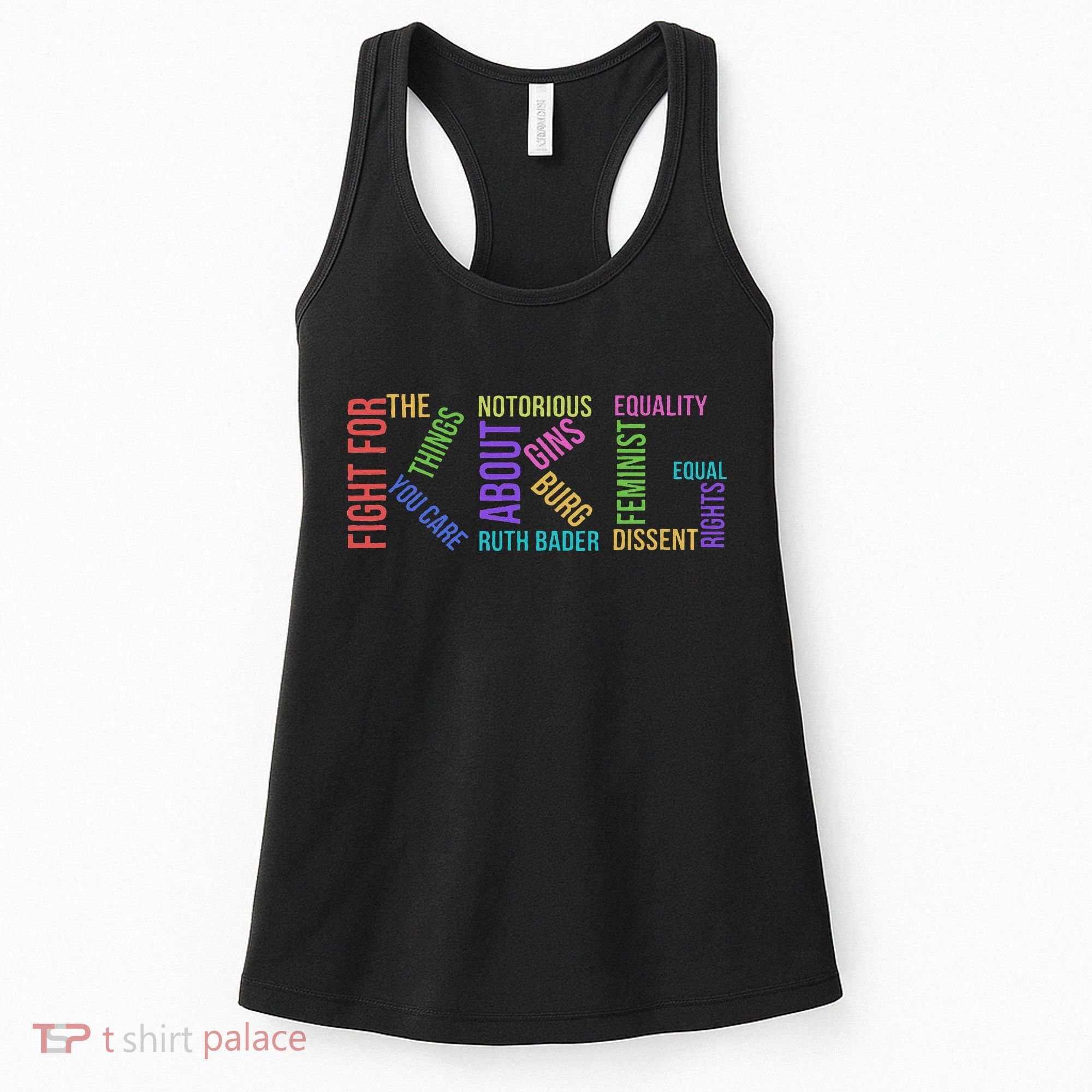 Rbg Ruth Bader Ginsburg Political Feminist Gift Women's Tank Top
