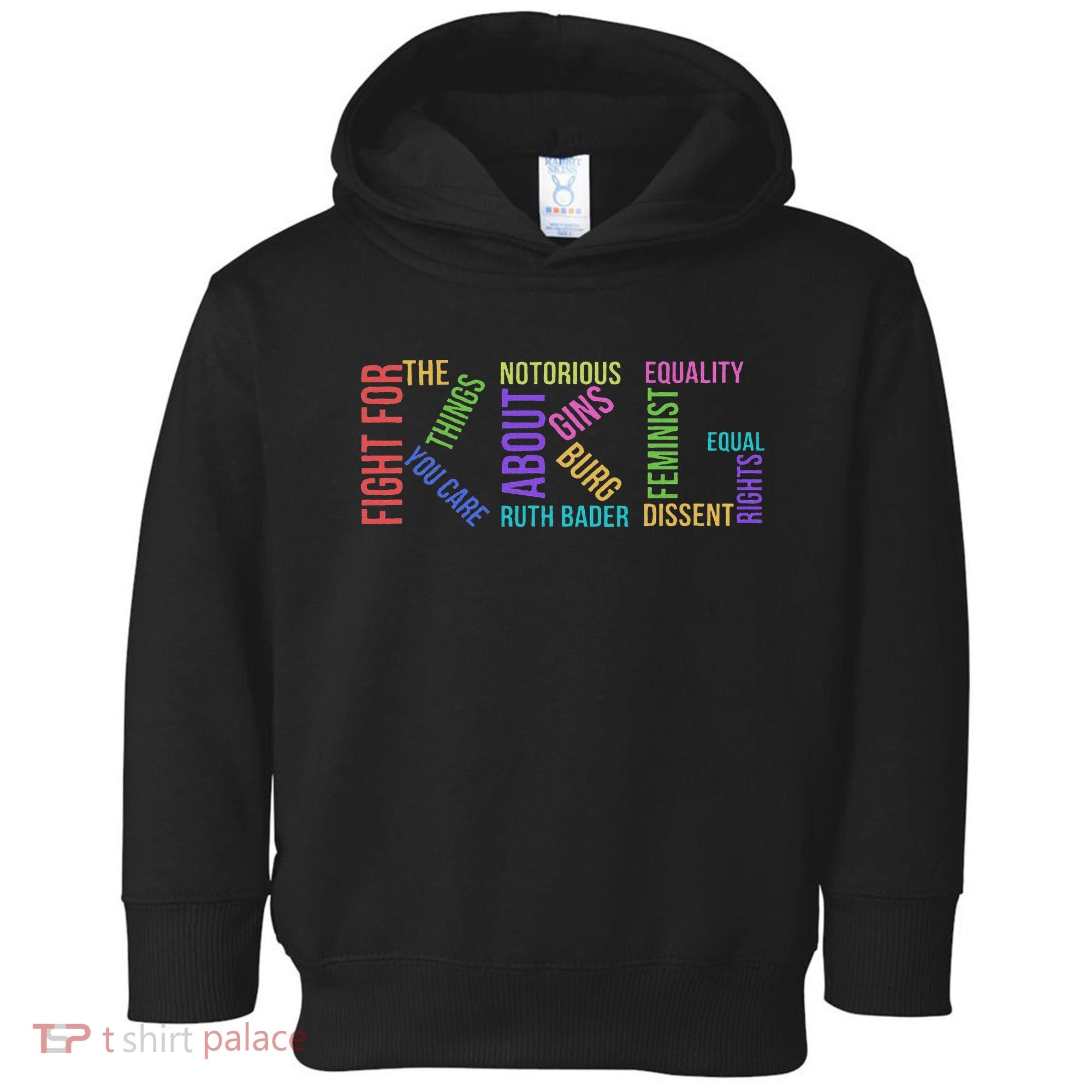 Rbg Ruth Bader Ginsburg Political Feminist Gift Toddler Hoodie