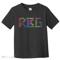 Rbg Ruth Bader Ginsburg Political Feminist Gift Toddler T-Shirt thumb 0