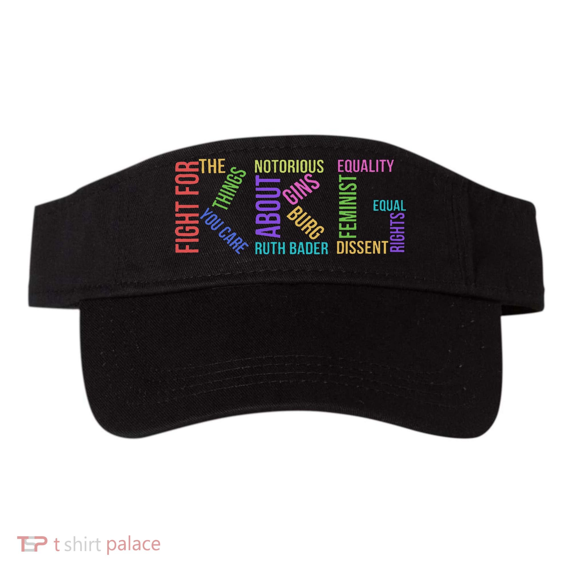 Rbg Ruth Bader Ginsburg Political Feminist Gift Visor