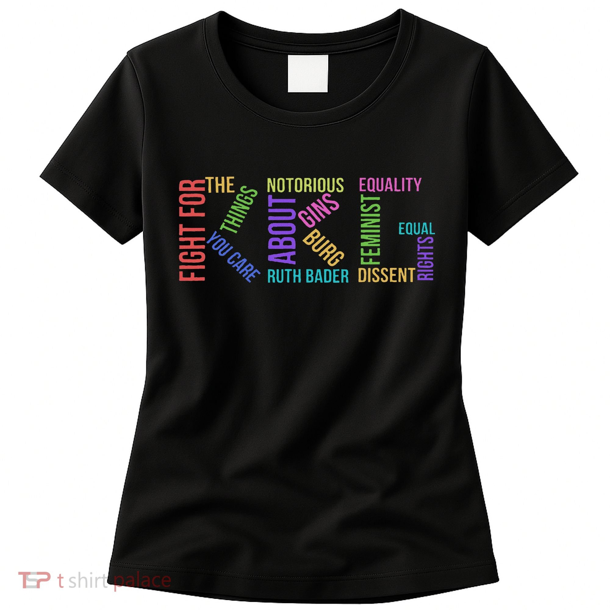 Rbg Ruth Bader Ginsburg Political Feminist Gift Women's T-Shirt