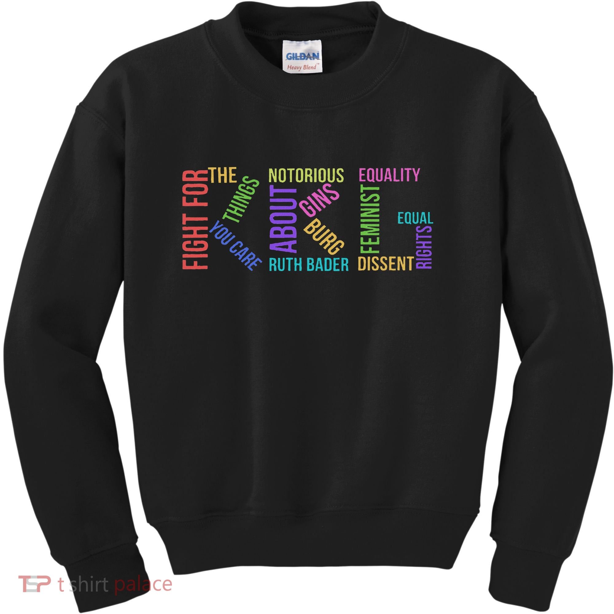 Rbg Ruth Bader Ginsburg Political Feminist Gift Kids Sweatshirt