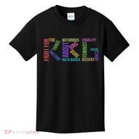 Rbg Ruth Bader Ginsburg Political Feminist Gift Kids T-Shirt thumb 0