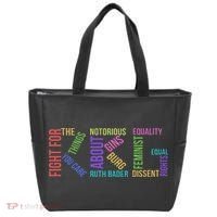 Rbg Ruth Bader Ginsburg Political Feminist Gift Tote Bag thumb 0