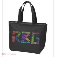 Rbg Ruth Bader Ginsburg Political Feminist Gift Tote Bag thumb 3