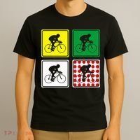 Racing Road Bike Jersey Bicycle Cycling Race Street Biking T-Shirt thumb 3