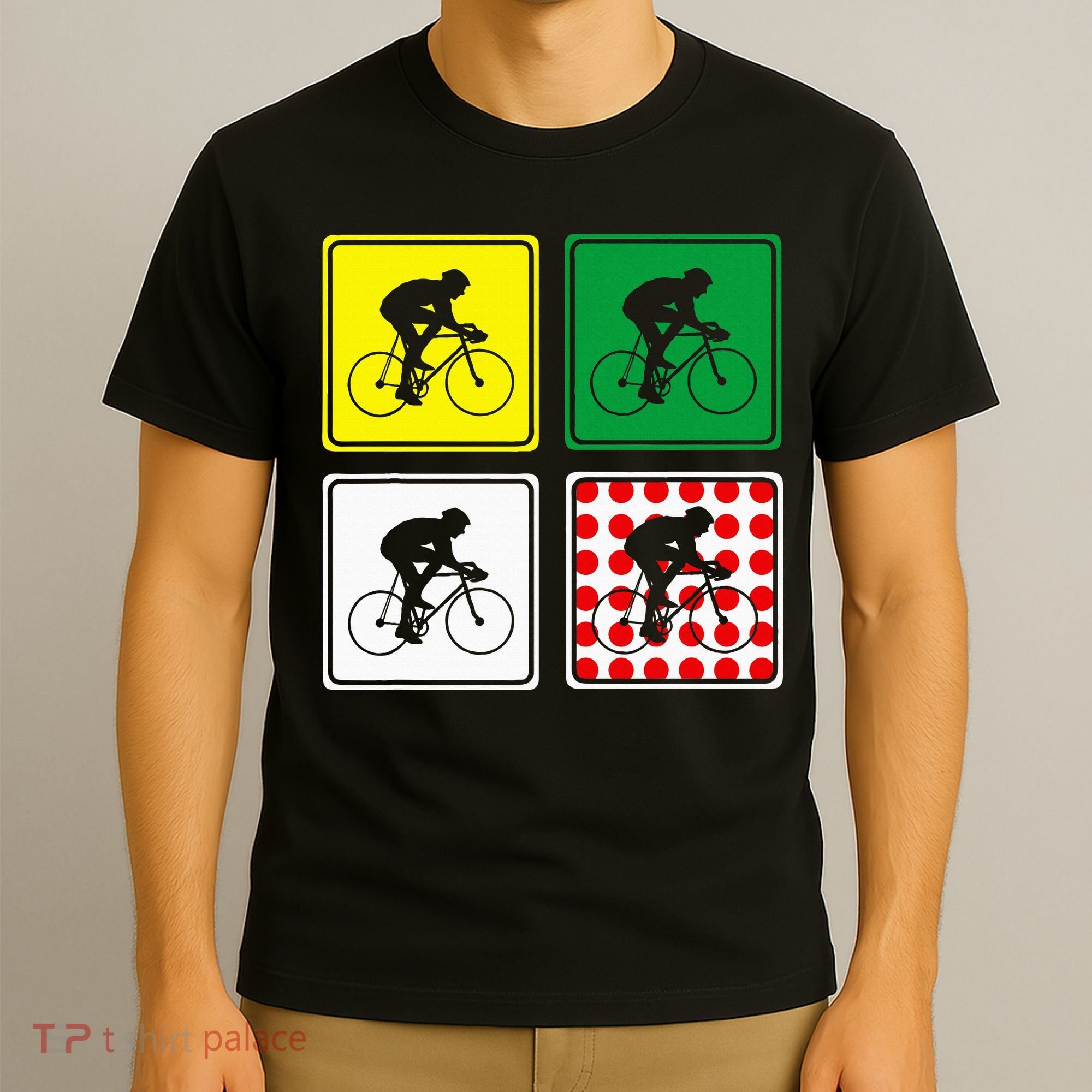 Racing Road Bike Jersey Bicycle Cycling Race Street Biking T-Shirt