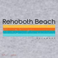 Retro Rehoboth Beach Delaware De Women's Sweatshirt thumb 2