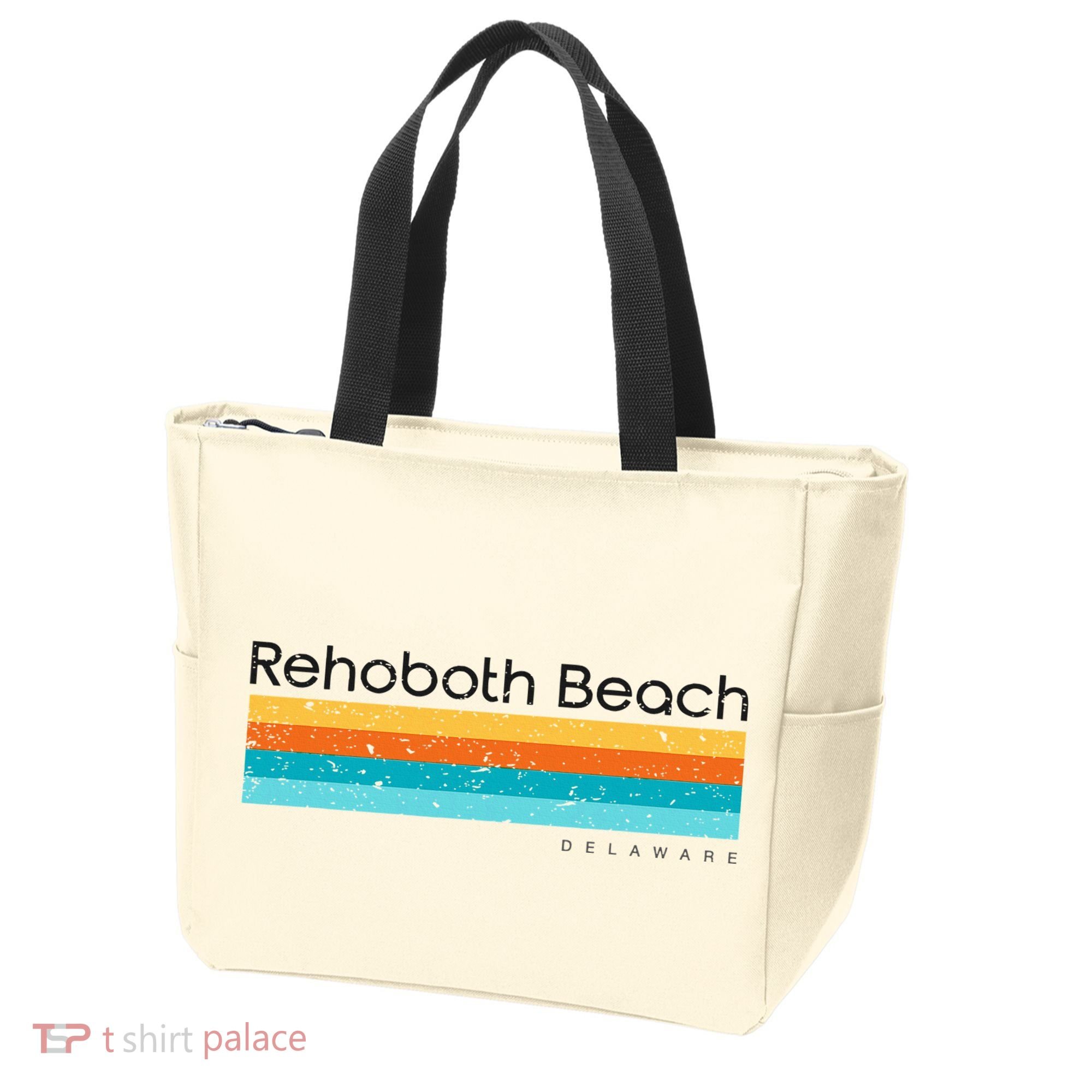 Retro Rehoboth Beach Delaware De Tote Bag