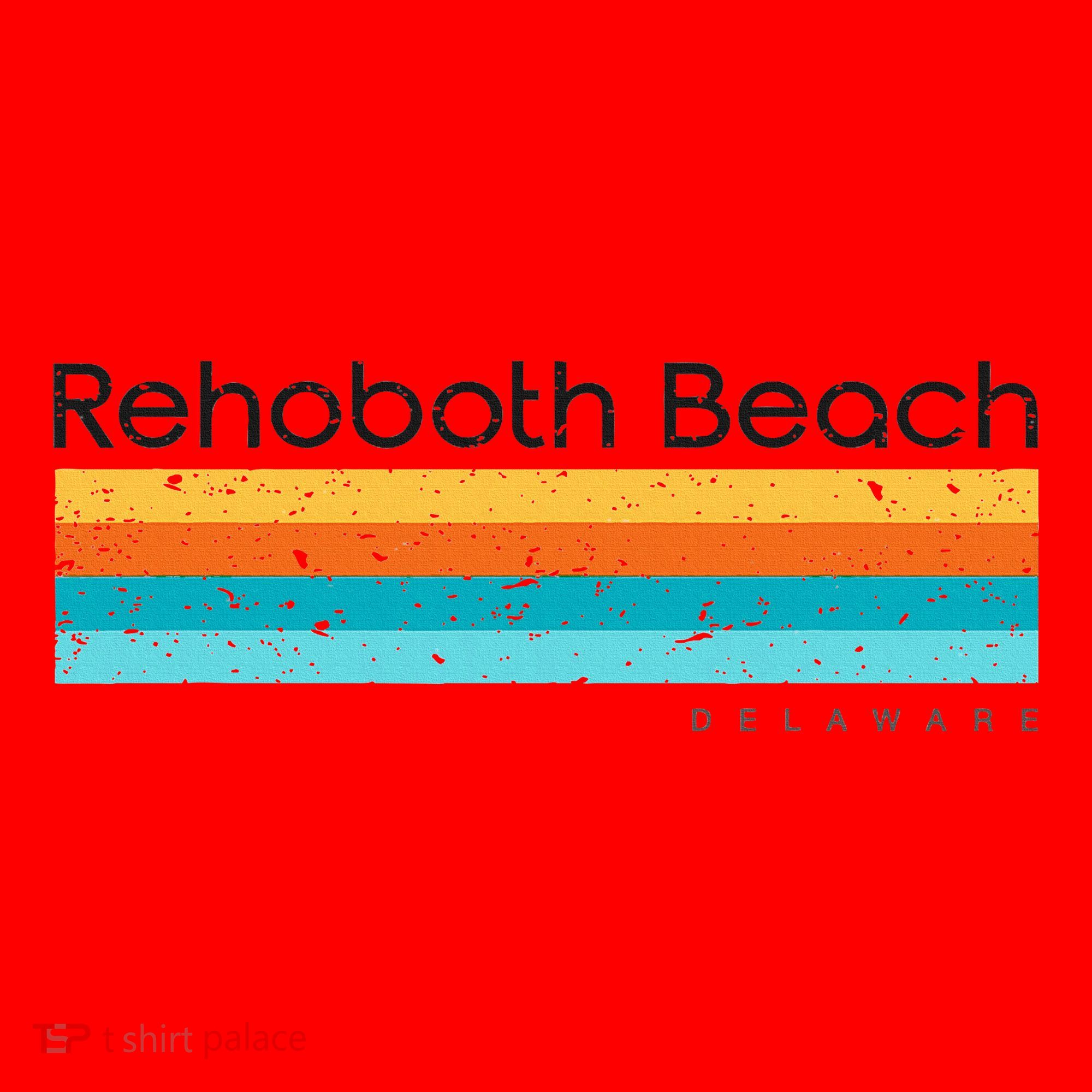 Retro Rehoboth Beach Delaware De Santa Hat