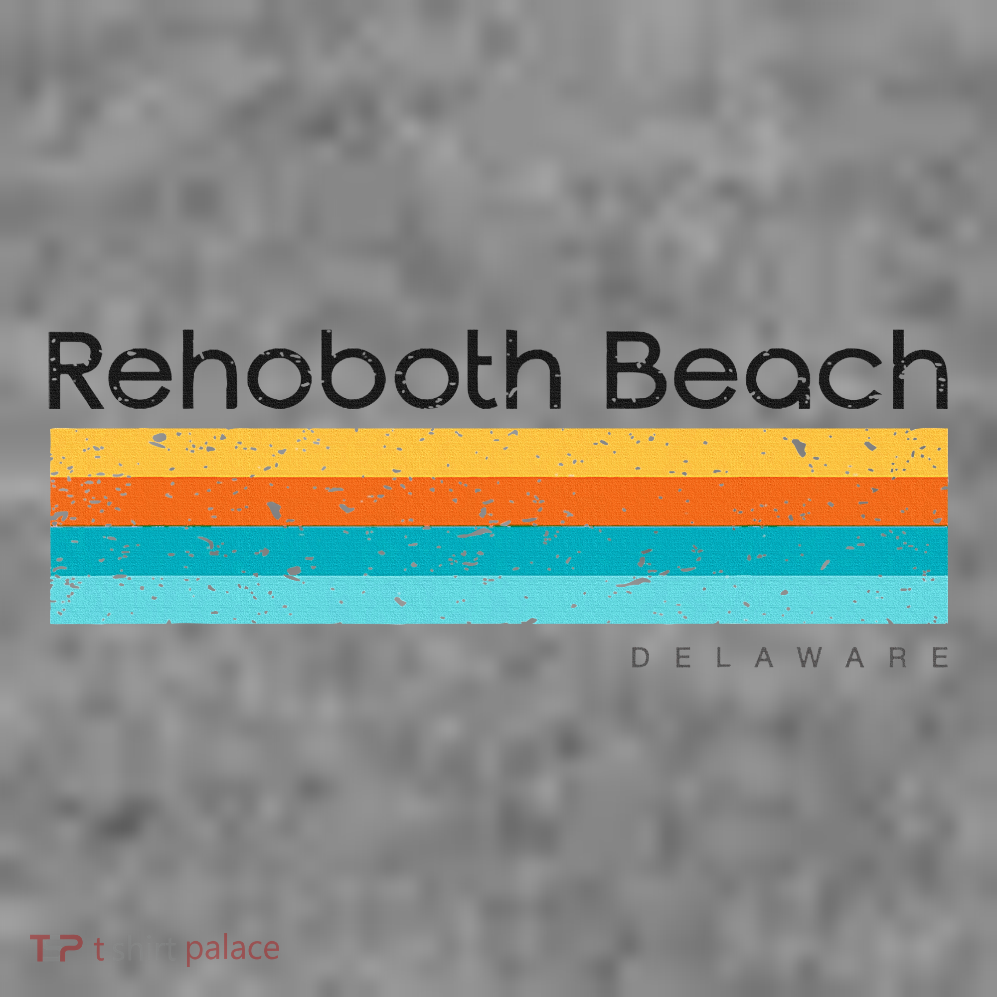 Retro Rehoboth Beach Delaware De Toddler Hoodie