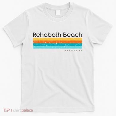 Retro Rehoboth Beach Delaware De T-Shirt