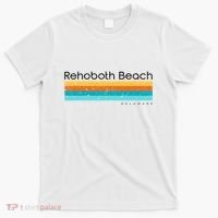 Retro Rehoboth Beach Delaware De T-Shirt thumb 0