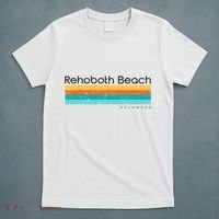 Retro Rehoboth Beach Delaware De T-Shirt thumb 5